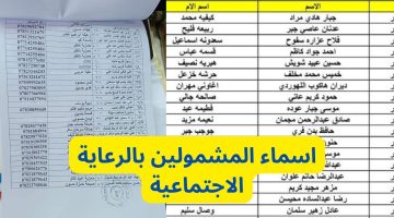 حمل pdf هسه.. الاستعلام عن أسماء الرعاية الاجتماعية الوجبة الأخيرة 2023 بجميع عموم العراق