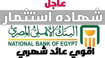 عائد مجزي وآمن.. شهادات البنك الأهلي المصري الجديدة في بداية عام 2024