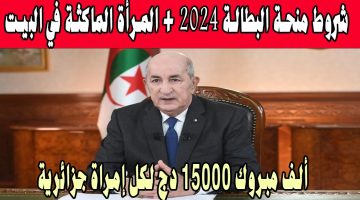 شروط منحة المرأة الماكثة في البيت 2024 الجزائر وطريقة التسجيل