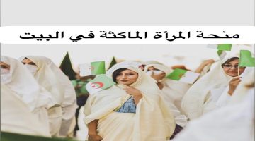 التسجيل في منحة المرأة الماكثة في البيت 2024 الجزائر الشروط والأوراق المطلوبة