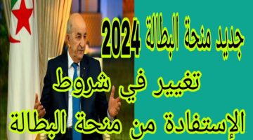 شروط منحة البطالة 2024