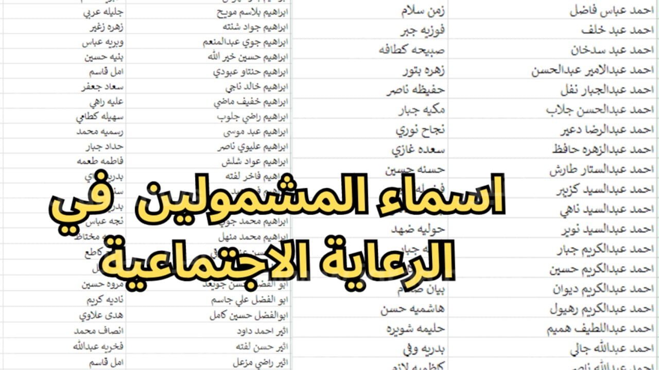 الاستعلام عن أسماء المستفيدين من الرعاية الاجتماعية 2024 عبر منصة مظلتي وأهم الشروط المطلوبة