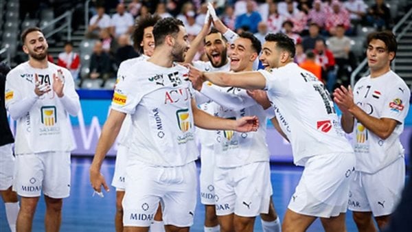 منتخب مصر يفوز على الرأس الأخضر ويتأهل لربع نهائي مونديال اليد