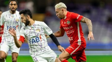 شباب الأهلي يخطف صدارة الدوري الإماراتي بفوز على العين