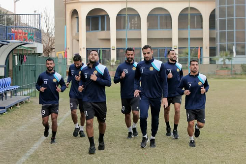 فريق كهرباء الاسماعيلية يواصل تدريبات استعدادا لمنتخب السويس