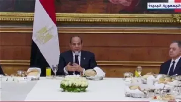 الرئيس السيسي: قضينا على الإرهاب فى 2022 ونسير نحو دولة حديثة وديمقراطية