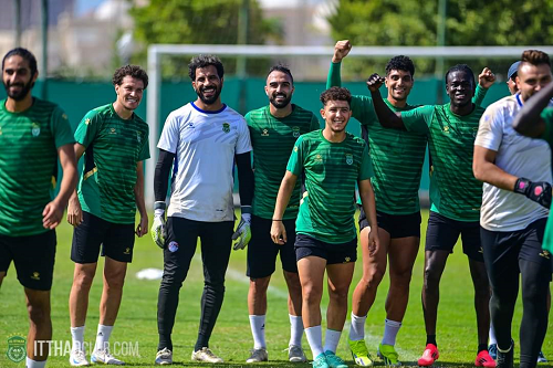 بابا فاسيليويودع لاعبى الاتحاد فى حضورطلعت يوسف