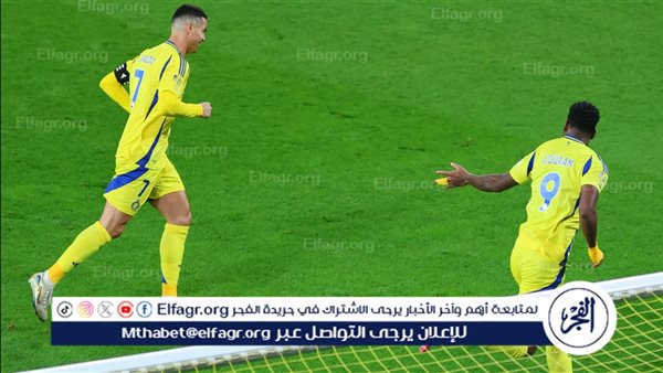 بأقدام دوران ورونالدو.. النصر يفوز على الفيحاء بثلاثية في دوري روشن السعودي