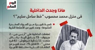 ماذا وجدت الداخلية فى منزل محمد محسوب خط ساحل سليم؟ انفوجراف