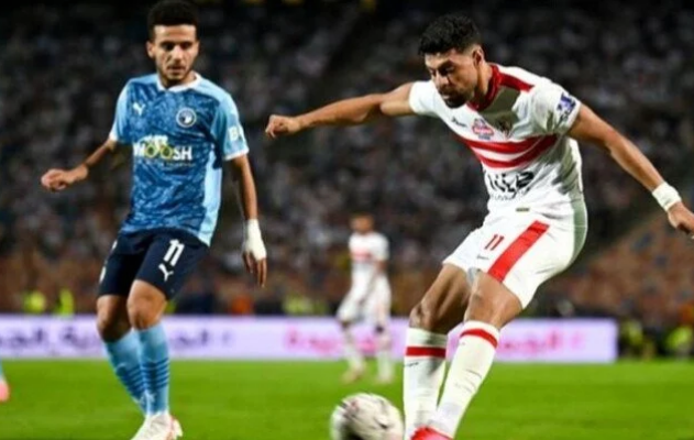 تعادل سلبي بين الزمالك و بيراميدز في الشوط الاول