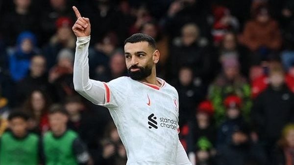 محمد صلاح يقود ليفربول للتقدم على بورنموث مع نهاية الشوط الأول