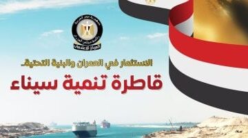 الحكومة: 7 مدن جديدة و 110 آلاف وحدة سكنية لتنمية وتعمير سيناء
