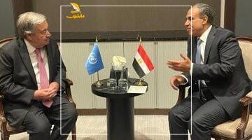 عاجل.. 
                                            وزير الخارجية يلتقى السكرتير العام للأمم المتحدة