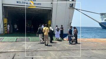 عاجل.. 
                                            مغادرة الفوج الثانى من حجاج بيت الله الحرام ميناء نويبع البحرى