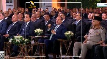 عاجل.. 
                                            الرئيس السيسى: تحديات كثيرة تواجه الدولة لإضافة أراض زراعية جديدة