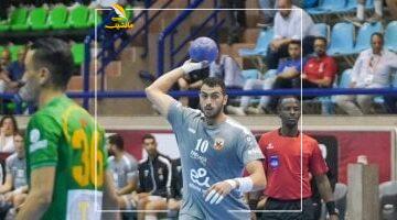 الأهلي يتغلب على درب سلطان المغربي ويتأهل إلى نهائي الكؤوس الأفريقية لكرة اليد