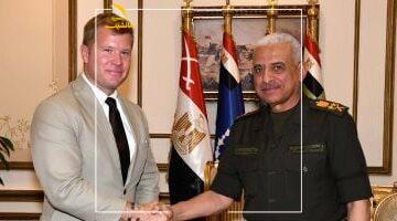 عاجل.. 
                                            وزير الدفاع يلتقى عضو لجنة الخدمات المسلحة بمجلس الشيوخ الأمريكى