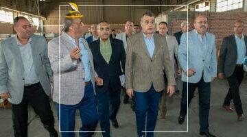 عاجل.. 
                                            وزير الإنتاج الحربى يتفقد خطوط الإنتاج بشركة حلوان للصناعات غير الحديدية