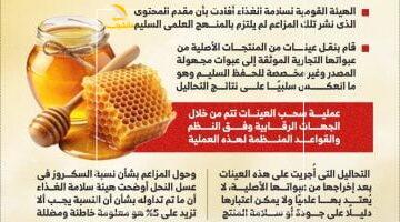 عاجل.. 
                                            حقيقة تداول عسل نحل مغشوش بالأسواق.. الحكومة توضح “إنفوجراف”