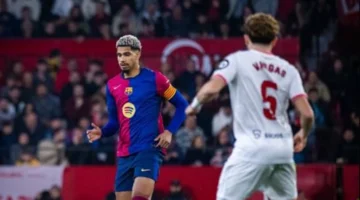 برشلونة يتمسك بأراوخو ويرفض رحيله في الصيف