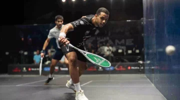 13 لاعبًا مصريًا يتأهلون إلى ربع نهائي بطولة بالم هيلز المفتوحة للإسكواش