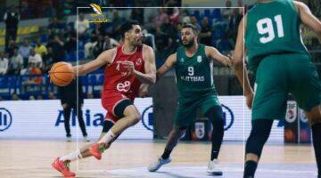 الليلة الحاسمة.. الأهلي والاتحاد يتواجهان اليوم في رابع مواجهات دوري السلة لحسم اللقب