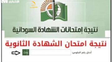 نتيجة الشهادة السودانية 2025 1