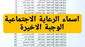 خلصت المعاناة.. اعرف نتائج قبول الرعاية الاجتماعية بالعراق من البيت وبدون أي عناء