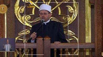 أصل الإيمان الحقيقي.. خطيب مسجد مصر الكبير يكشف علاقة حب الوطن بأعظم مقاصد الإيمان في خطبة عيد الأضحى