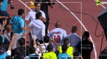 حازم إمام مع شيكابالا.. نجم الزمالك يصطحب حازم إمام في احتفال تاريخي بكأس مصر مع الجماهير.. صور حصرية