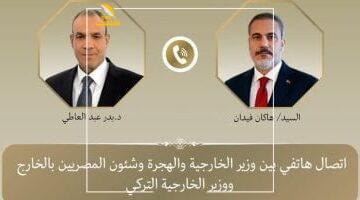 أخطر ملفين.. وزير الخارجية المصري ونظيره التركي يبحثان آخر مستجدات الأوضاع في غزة وليبيا