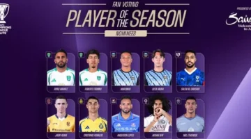 صراع الكبار.. قائمة المرشحين لجائزة أفضل لاعب في دوري أبطال آسيا للنخبة تكشف عن 10 أسماء أبرزهم رونالدو ومحرز والدوسري