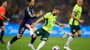 على بعد خطوة.. أستراليا تقترب من كأس العالم 2026 بفوز قاتل على اليابان في مجموعة السعودية.