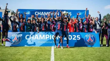 أبو الناي كلمة السر.. باريس سان جيرمان يتوج بلقب الدوري الفرنسي تحت 19 عاماً