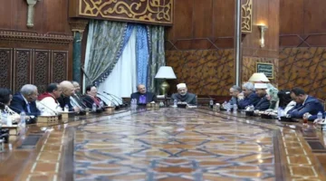 لحظة تاريخية.. شيخ الأزهر يستقبل رئيس الطائفة الإنجيلية للتهنئة بعيد الأضحى