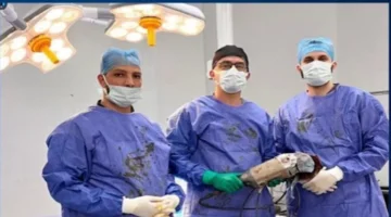 معجزة طبية.. أطباء مستشفى الهرم ينقذون حياة عامل اخترق جسده جسم معدني