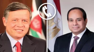 أخوة العيد.. الرئيس السيسي يتلقى تهنئة خاصة بعيد الأضحى من الملك عبدالله الثاني ملك الأردن
