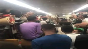 لقطة تخطف القلب.. بهجة وفرحة عمت قطار الصعيد وشعار “ربنا يديم علينا نعمة الأمن والأمان” يتردد بين الركاب