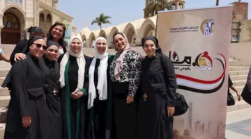 الكاتدرائية بتنادي.. المجلس القومي للمرأة يطلق مبادرة “معا بالوعي نحميها” من قلب الكاتدرائية المرقسية