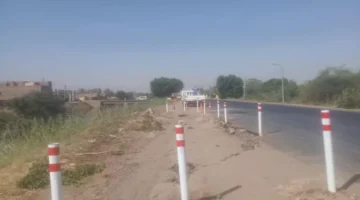 خطر جديد ظهر.. انفصال جزئي يهدد طريق إسنا/ الأقصر الزراعي الغربي.. وتوجيه عاجل وحاسم من كامل الوزير