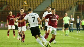 الكأس في قبضة.. فخري لاكاي يسجل الهدف الثاني لسيراميكا كليوباترا في شباك البنك بنهائي كأس العاصمة