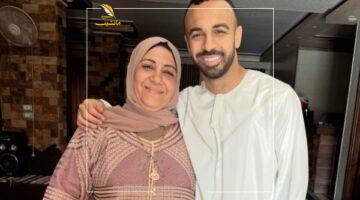 يا قلب أمه.. نجم الأهلي أفشة يحتفل بعيد ميلاد والدته