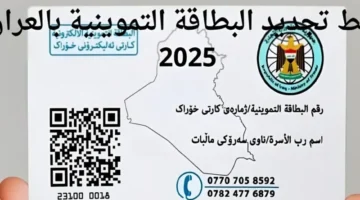 وداعاً للزحمة.. كل تفاصيل تحديث بطاقتك التموينية العراقية لـ 2025 إلكترونياً عبر ur.gov.iq