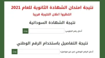 جهزوا نفسكم.. إعلان نتائج الثانوية السودانية 2025 يقترب بمفاجآت غير متوقعة