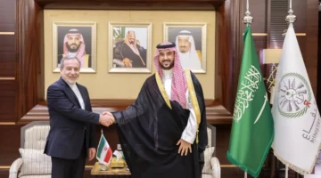 محدش كان يتوقع.. خالد بن سلمان وعراقجي يبحثان أهم ملفات المنطقة الملتهبة