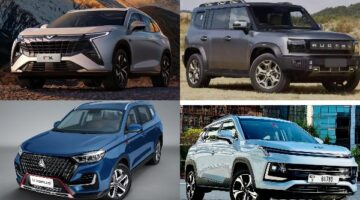 خيارات جديدة.. 5 سيارات SUV صينية يقدمها الصانع في مصر ضمن فئة المليون جنيه