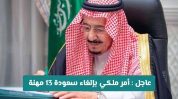 رسميًا: إلغاء سعودة 13 مهنة.. السعودية تسمح للوافدين بالعودة