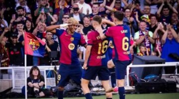 هجوم ناري.. برشلونة يسجل ٢٠ هدفًا في ٤ مباريات استعدادية