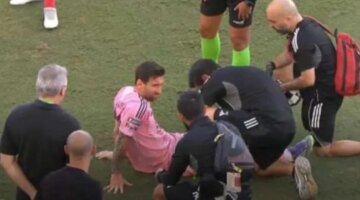 عاجل.. إصابة ميسي في مباراة إنتر ميامي ونيكاكسا بكأس الدوريات