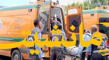 عاجل.. إصابات في تصادم دراجة وميكروباص بقنا: 5 مصابين